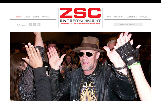 ZSC Entertainment website